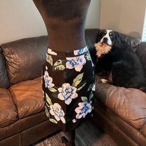 Banana Republic floral skirt